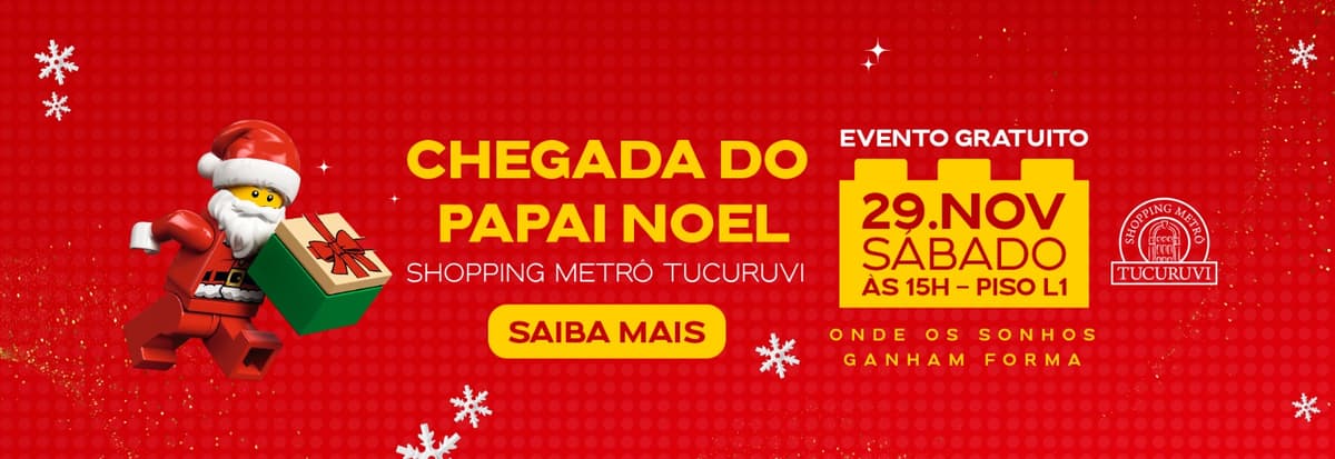 Natal LEGO® Inauguração