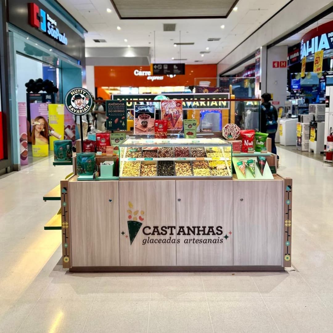 Logo da loja nutty bavarian