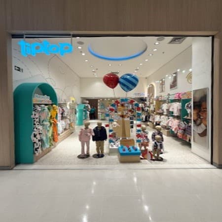 Logo da loja tip top