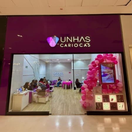 Logo da loja unhas cariocas