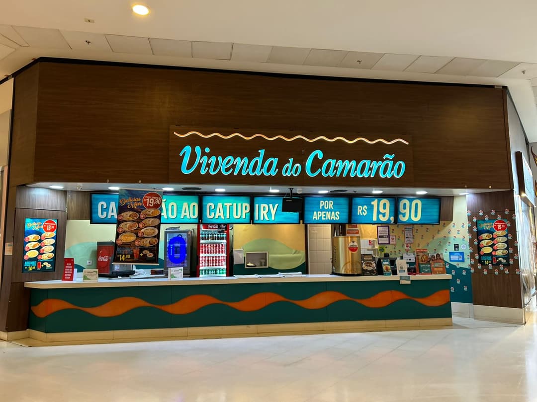 Logo da loja vivenda do camarão