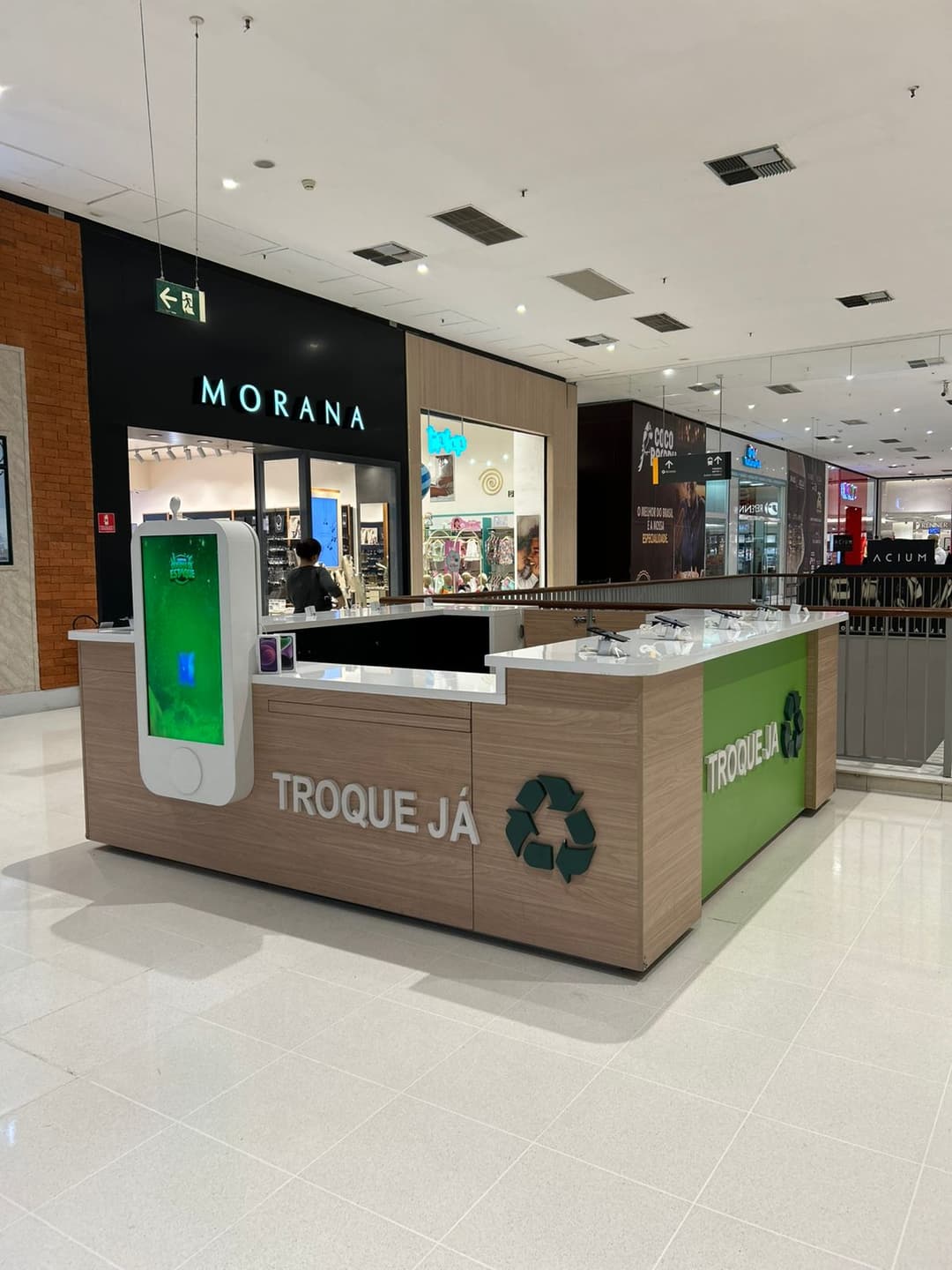 Logo da loja troque já