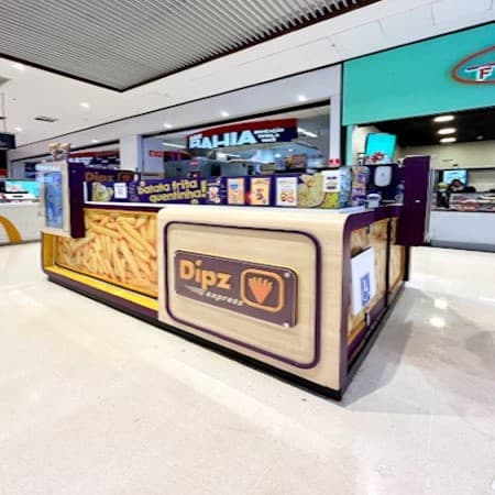 Logo da loja batatas dipz