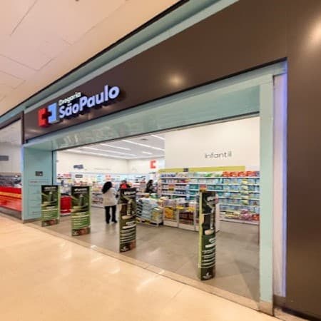 Logo da loja drogaria são paulo