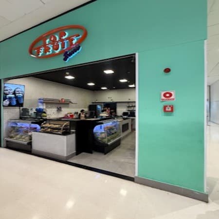 Logo da loja top fruit juice